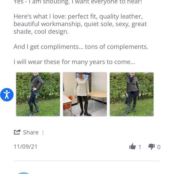 Bed Stu tall black distressed leather boots - Picture 10 of 11